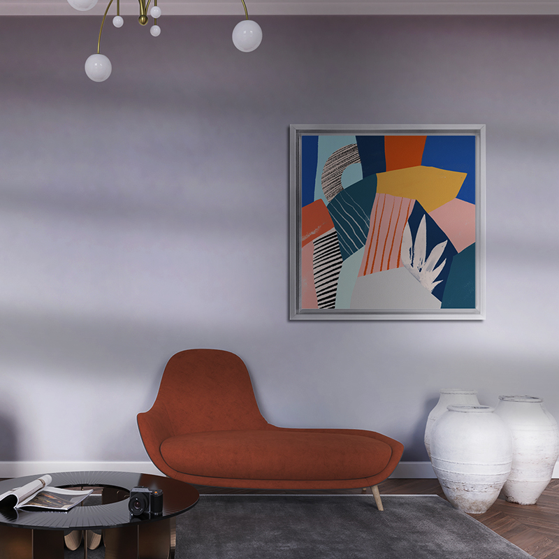 Abstract Framed Prints for Interiors - Synchrony